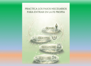 Practica los pasos necesarios para entrar en la fe propia