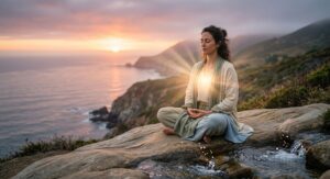 Os invito a que, en este último mes, diciembre, practiquéis unas palabras de Luz que llamáis oración, para que cerréis el año dando mucha Luz a vuestros pensamientos