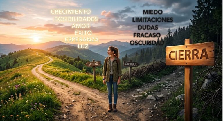 Como pienses abres o cierras caminos Transforma